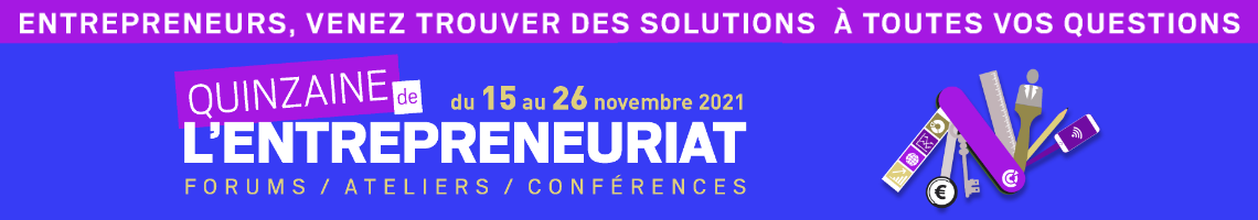 quinzaine de l'entrepreneuriat