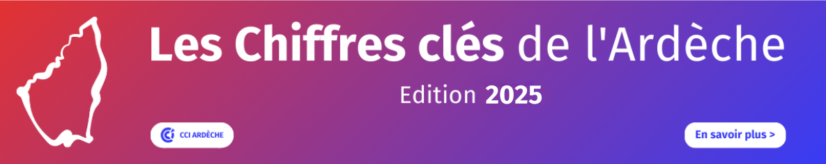 Chiffres clés de l'Ardèche 2025 - banner