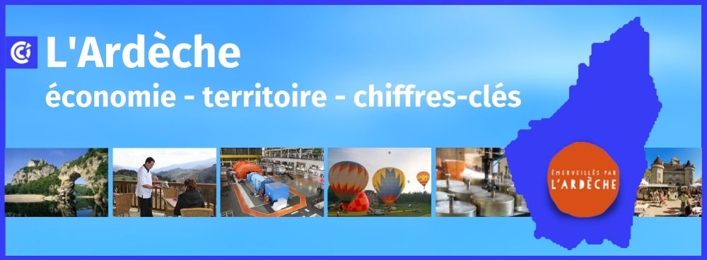 L'Ardèche : économie-territoire-chiffres-clés