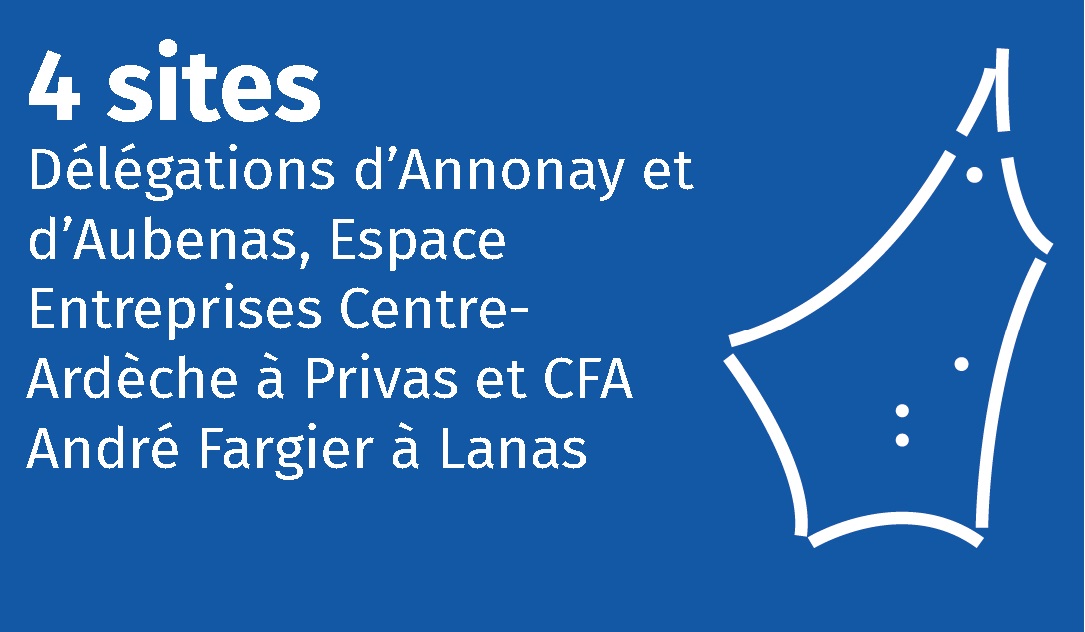 4 sites de la CCI Ardèche