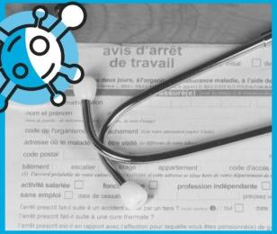arrets de travail - covid 19
