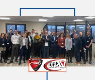 visite du TOP XV Entreprises CSA Annonay