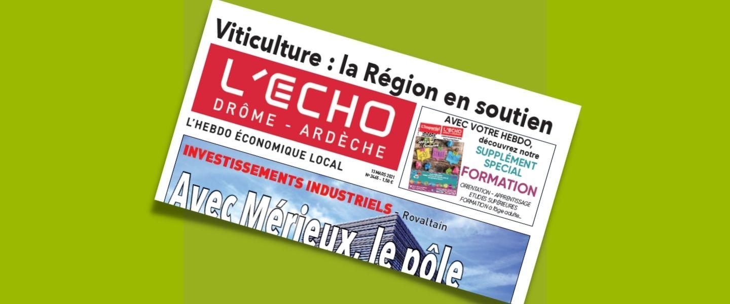 CCI Formation dans le supplément de l'Echo Drôme-Ardèche
