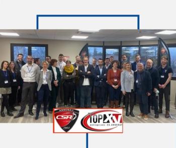 visite du TOP XV Entreprises CSA Annonay