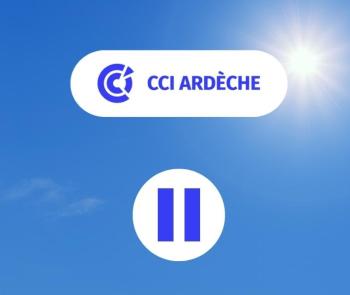 fermetures services CCI Ardèche été 2022